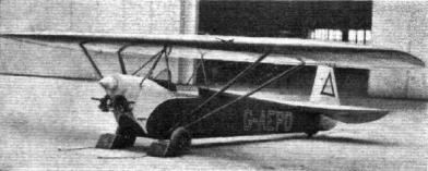 Luton Minor (G-AEPD) at Heston Aerodrome, 1937. (c) Flight Magazine