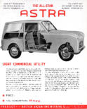 Original Astra info sheet